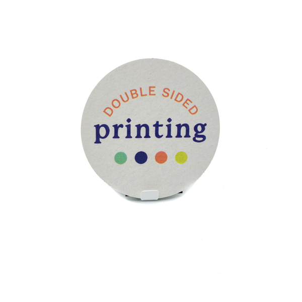 3.5 in Round Color Double Printing