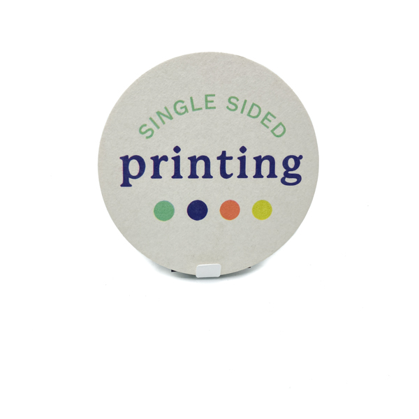 4 in Round Color Single Printing